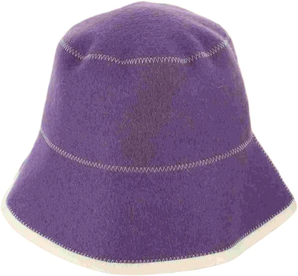 Шапочка для душа Saunahaube 2 штуки, Filz, Purple Zonshjdkr