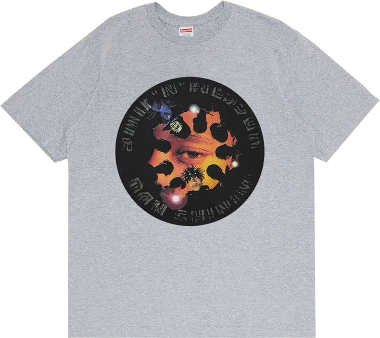 

Футболка Supreme Dah Shinin' Tee 'Heather Grey', серый