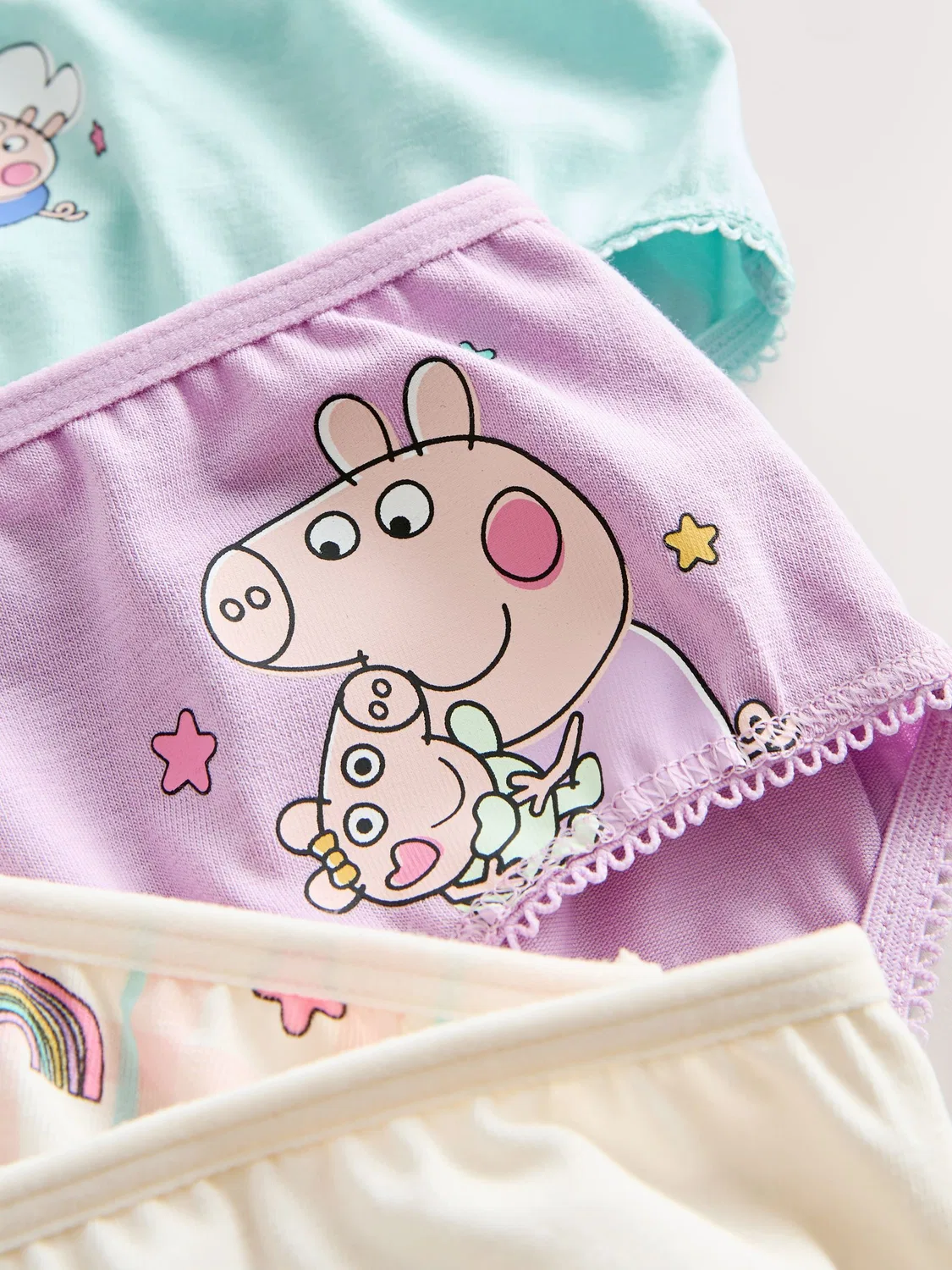 Трусы Peppa Pig 5 шт Next, розовый/голубой — фото 3
