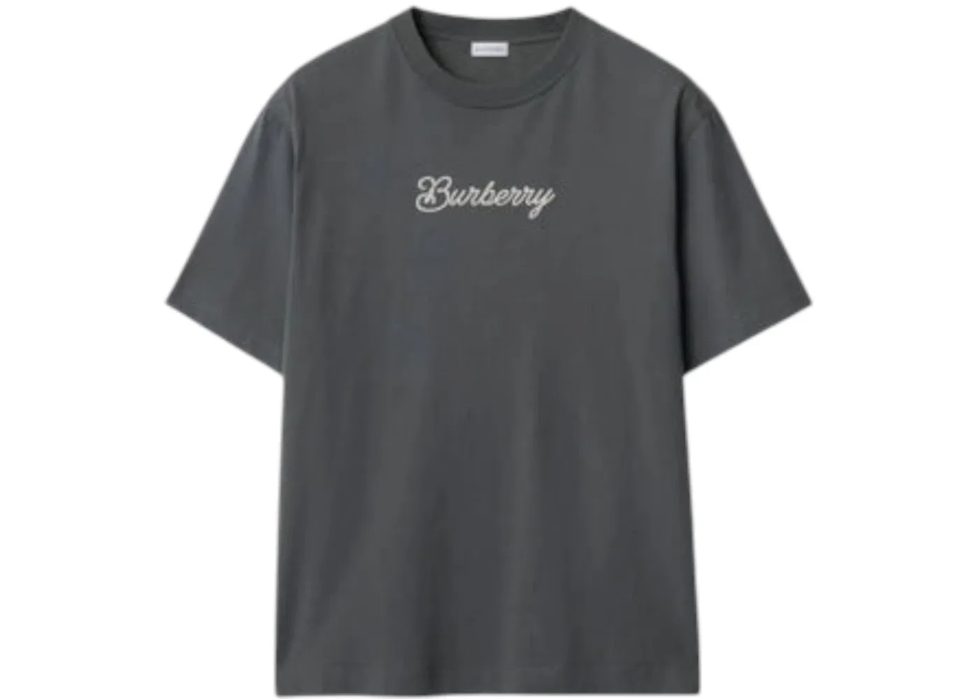 Мужская футболка с принтом Burberry Wordmark T-shirt Burberry, Magnet