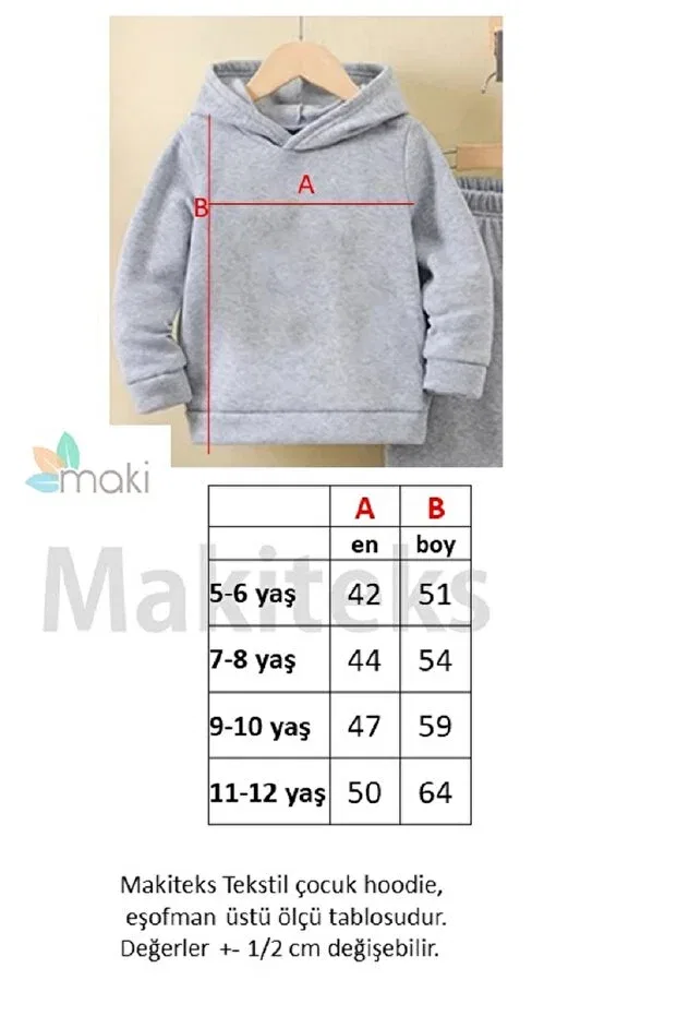 Детское худи для девочек с принтом Hello Kitty Kuromi Moana Makiteks, Gray-Moana — фото 2