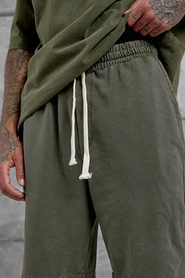 Детские шорты для мальчиков широкие Oversize Nomarc, Khaki — фото 2