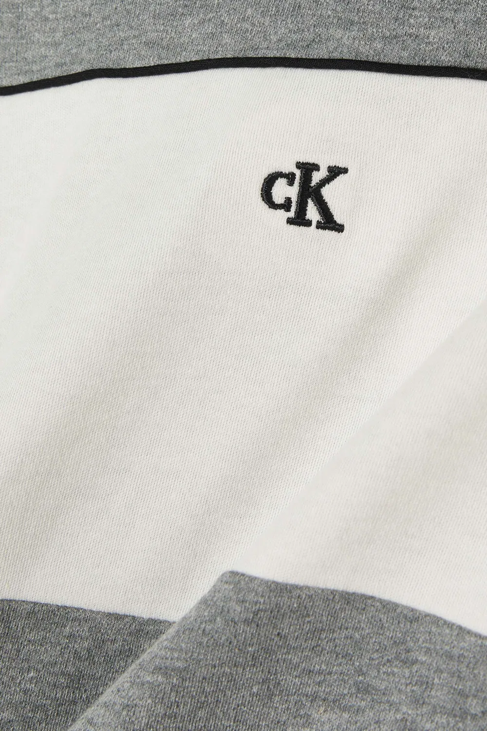 Футболка с цветными блоками Calvin Klein, серый — фото 2