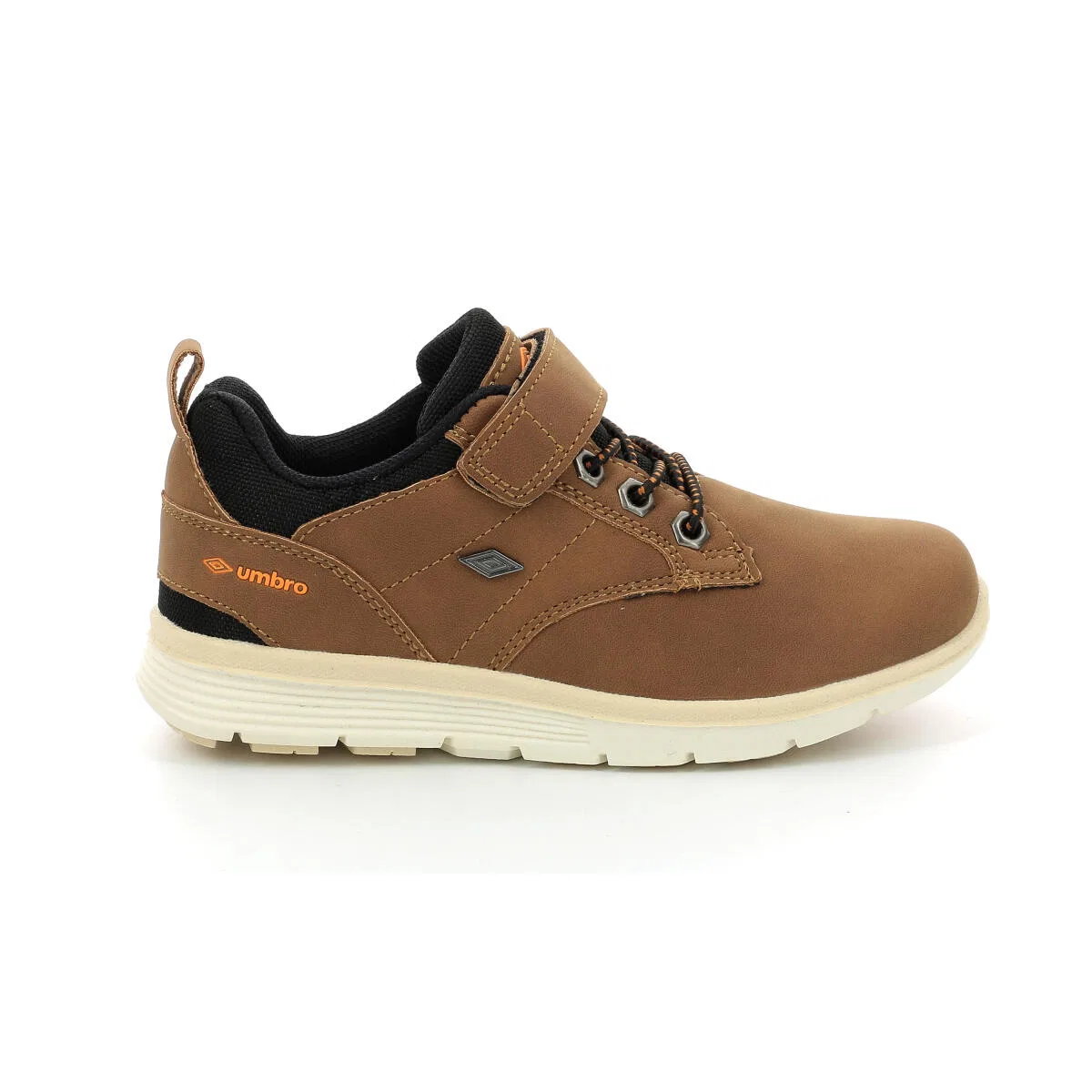 Детские кеды с липучкой Umbro Nella, Beige Dunkelbraun