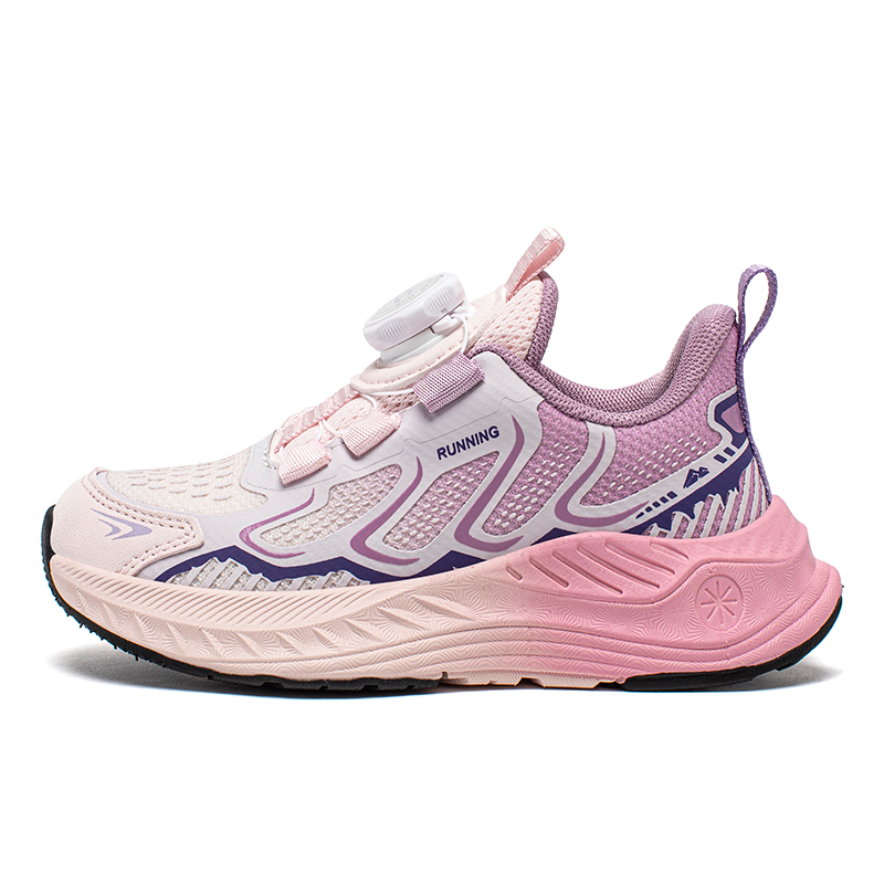 

Низкие детские кроссовки для повседневной жизни HOBIBEAR, розовый/фиолетовый