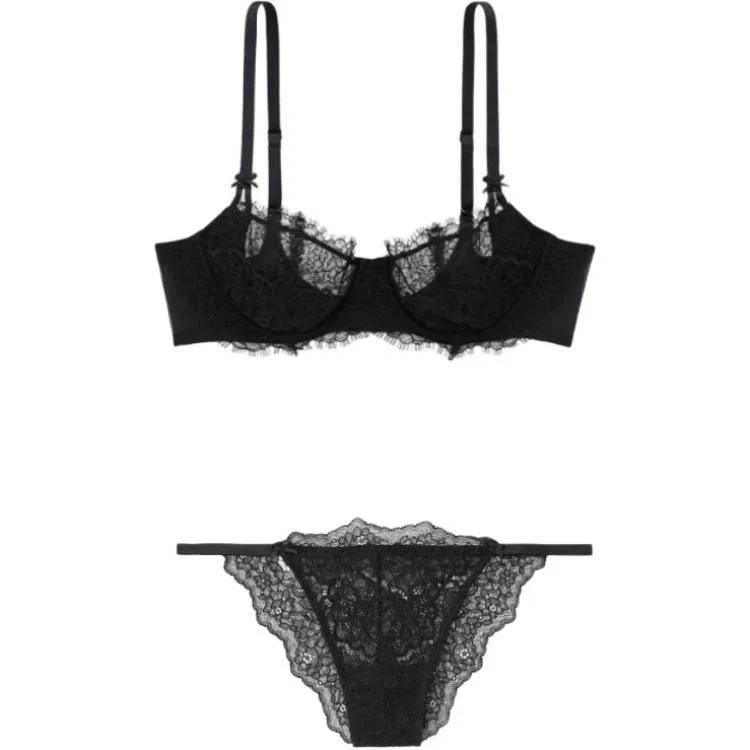 Женский комплект белья Victoria's Secret, Черный