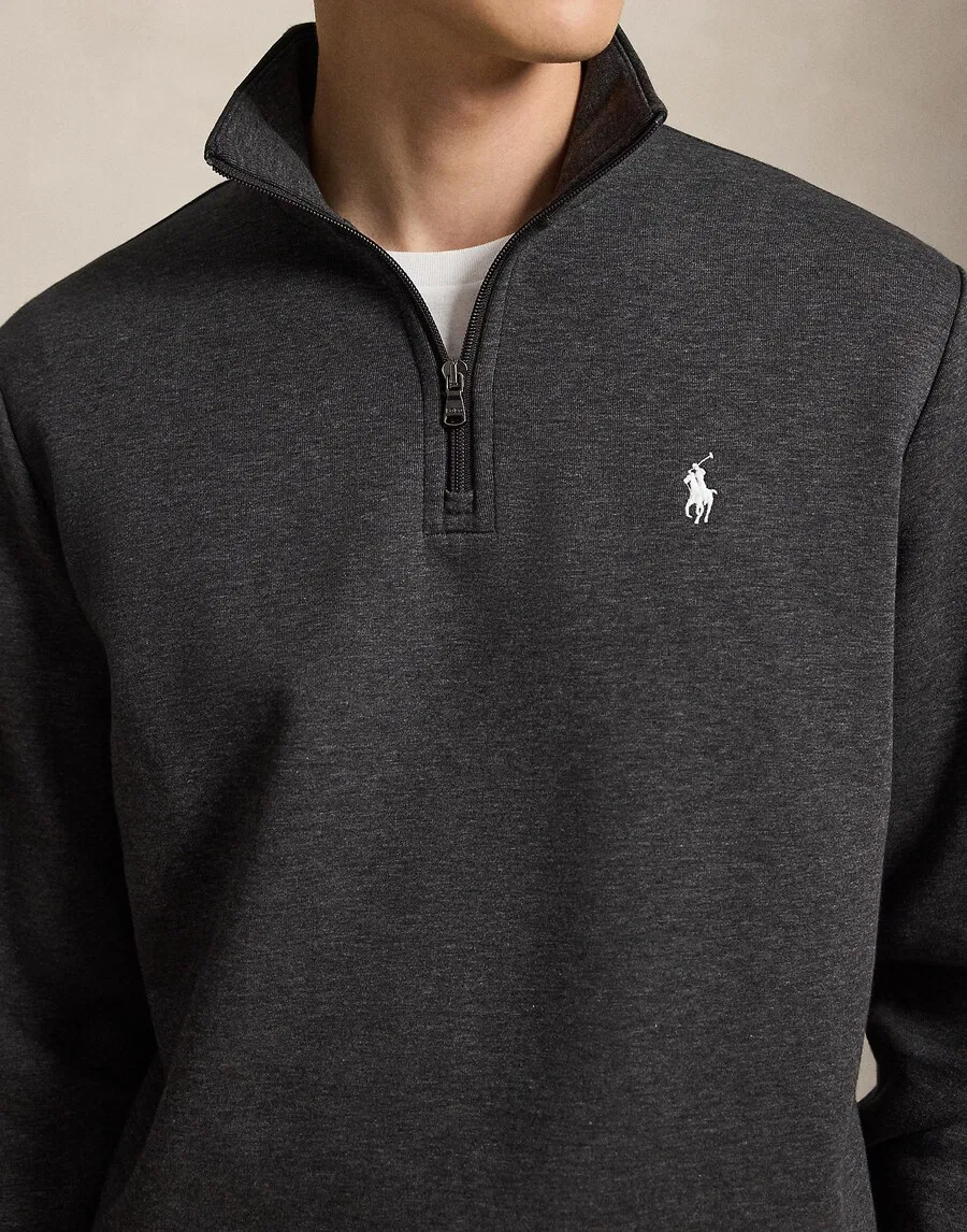 Толстовка Polo Ralph Lauren в серо-пятнистом цвете — фото 3