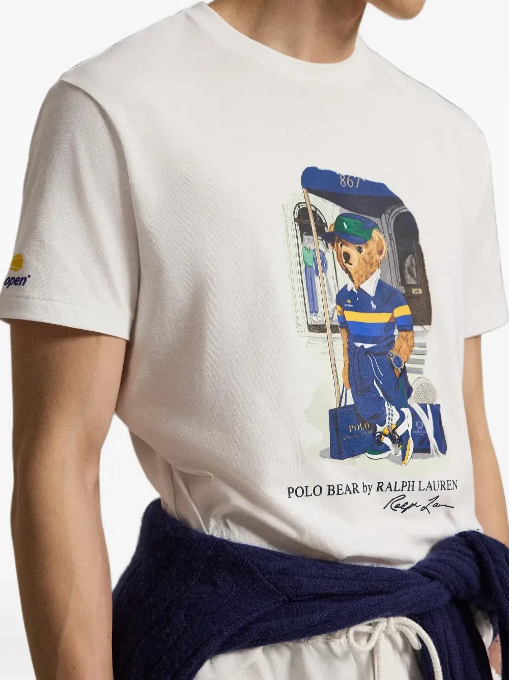 Футболка Polo Bear POLO RALPH LAUREN, белый — фото 4