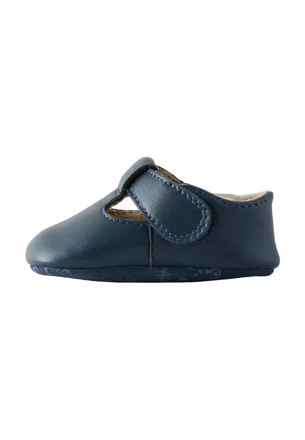 Ботинки кожаные Regular fit - baby shoes Next, темно-синий