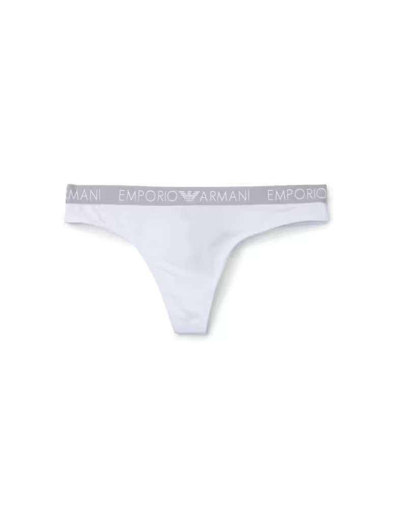 

Трусики Bi-Pack Iconic Cotton Emporio Armani, белый