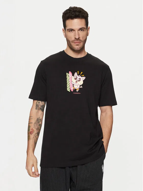 Футболка regular fit Kawaii Adidas, черный