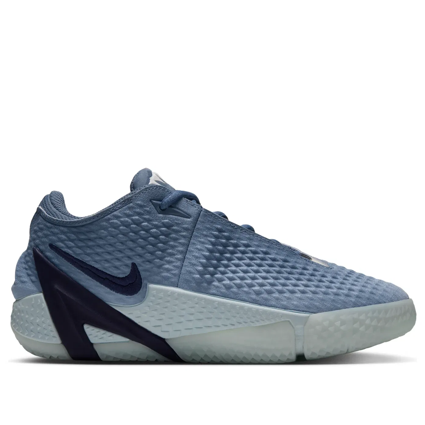 Детские кроссовки с синтетическим верхом Ja 4 'Jaws' Nike, Diffused Blue/Chambray/Glacier Blue/Blackened Blue — фото 2