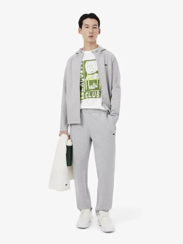 Футболка с графическим принтом TH1773 LACOSTE, White — фото 4
