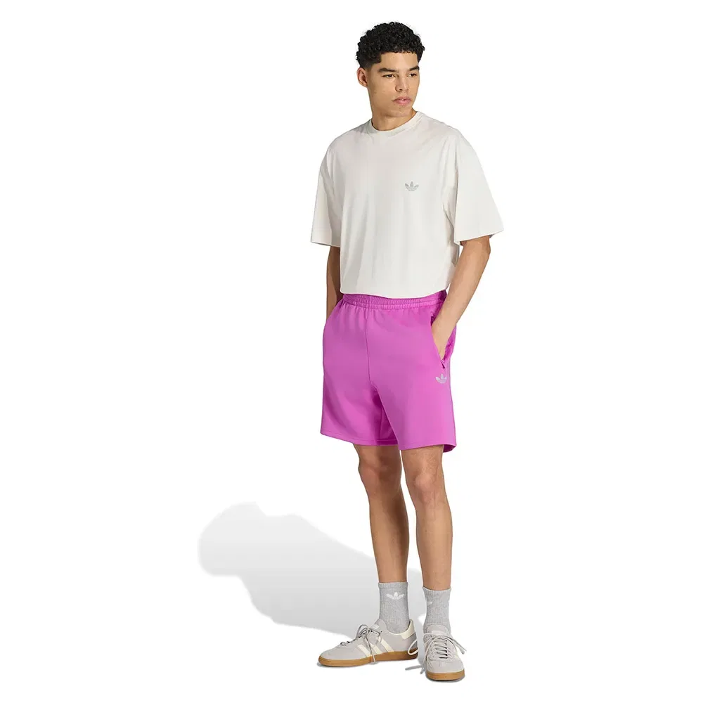 Футболка свободная с коротким рукавом Trefoil Essentials Spacer Loose Adidas Originals, белый — фото 4