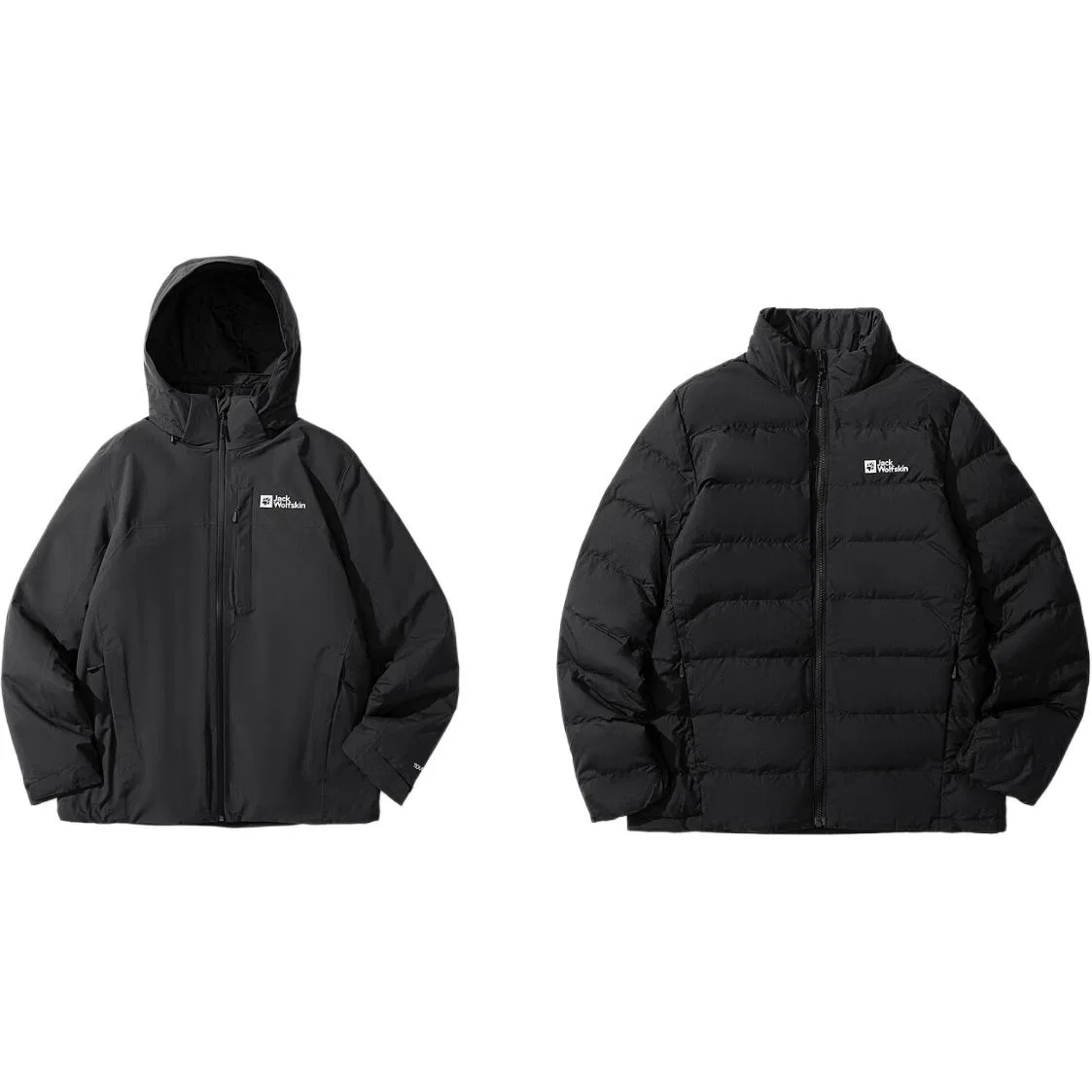 Детская ветровка непромокаемая с длинным рукавом JACK WOLFSKIN, Hot Chocolate — фото 4