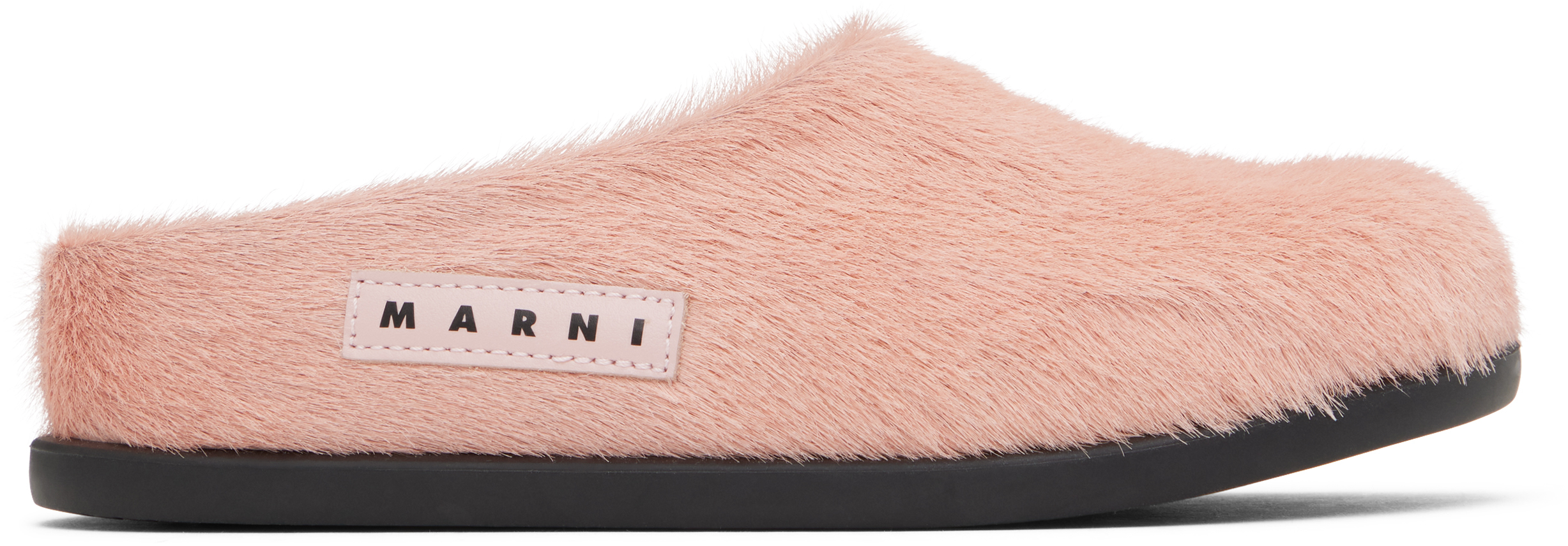 

Детские розовые мюли Fussbett Sabot Marni, светло-розовый