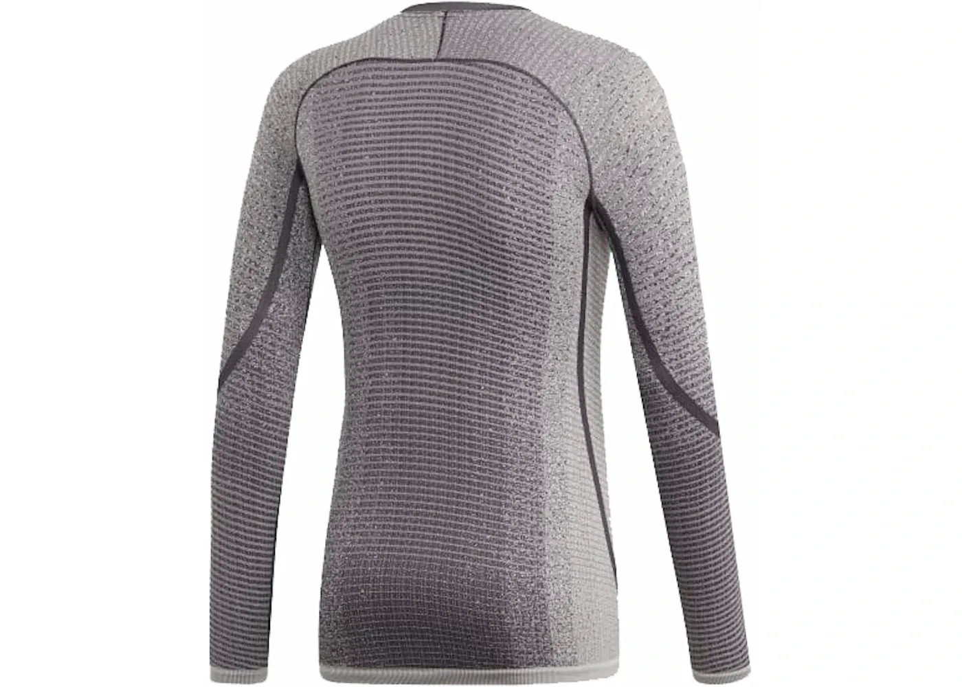 Мужская футболка с принтом Adidas x Undefeated Alphaskin Tech Heat Tee, Gray/Solid Gray/Utility Black — фото 2