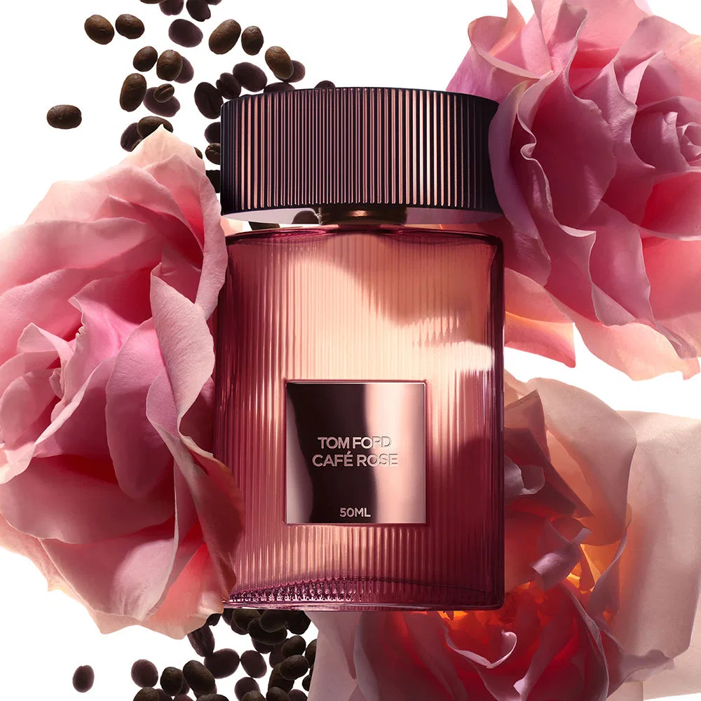 Подарочный набор мужского/женского парфюма Café Rose Tom Ford, 2 шт. — фото 3