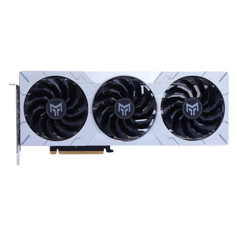 

Видеокарта GALAX GeForce RTX 4070 Metal Master OC 12 Гб, серебристый