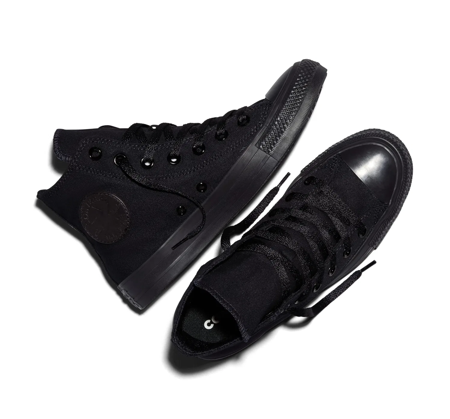 Детские кроссовки для мальчиков с высоким берцем Converse, Черный — фото 4