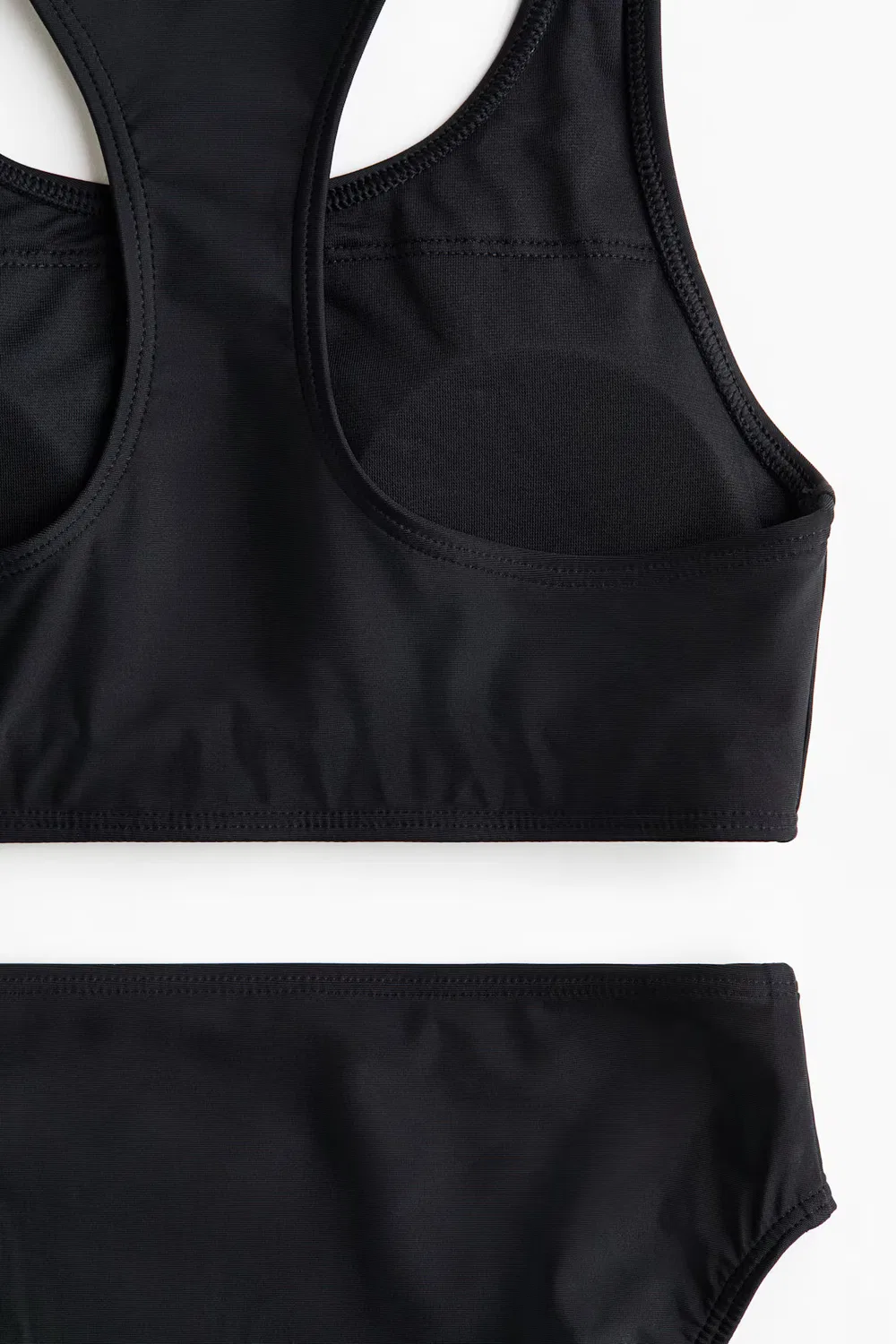 Спортивное бикини из лайкры Extra Life H&M, Schwarz — фото 2