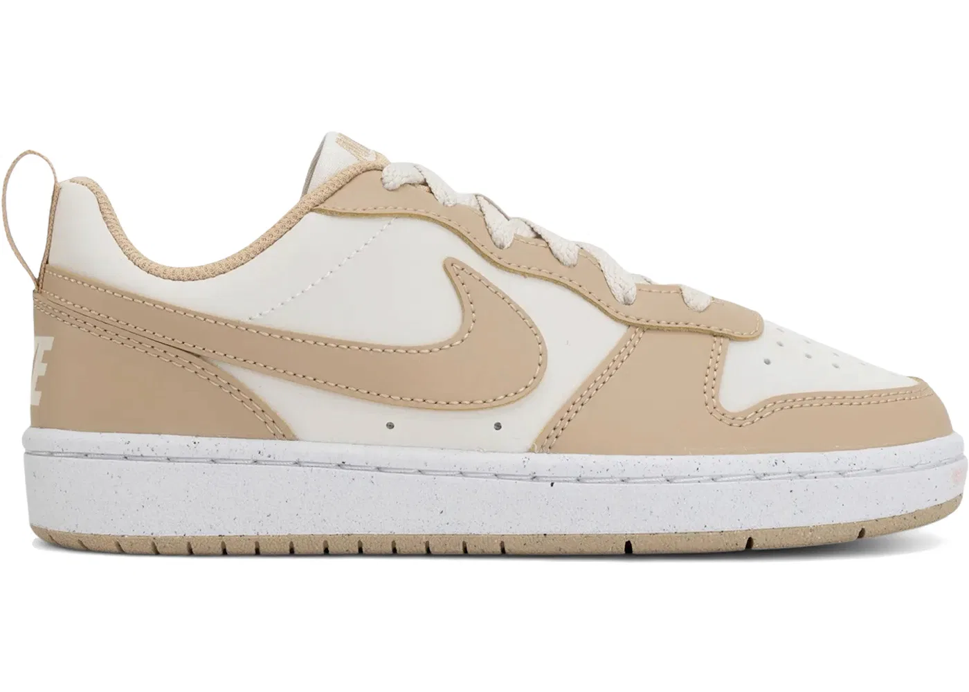 Детские кроссовки с низким верхом Nike Court Borough Low Nike, Phantom/White/Linen