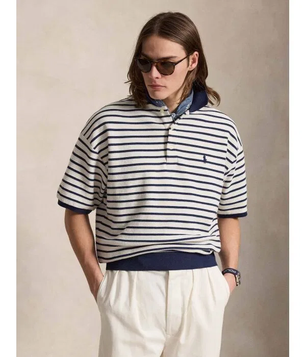 Мужской свитер Relaxed Fit Polo Ralph Lauren, белый