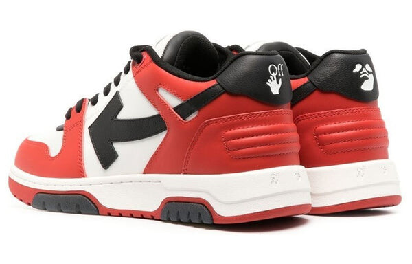 Кроссовки out of office low sneaker 'red white black' Off-White, красный — фото 3
