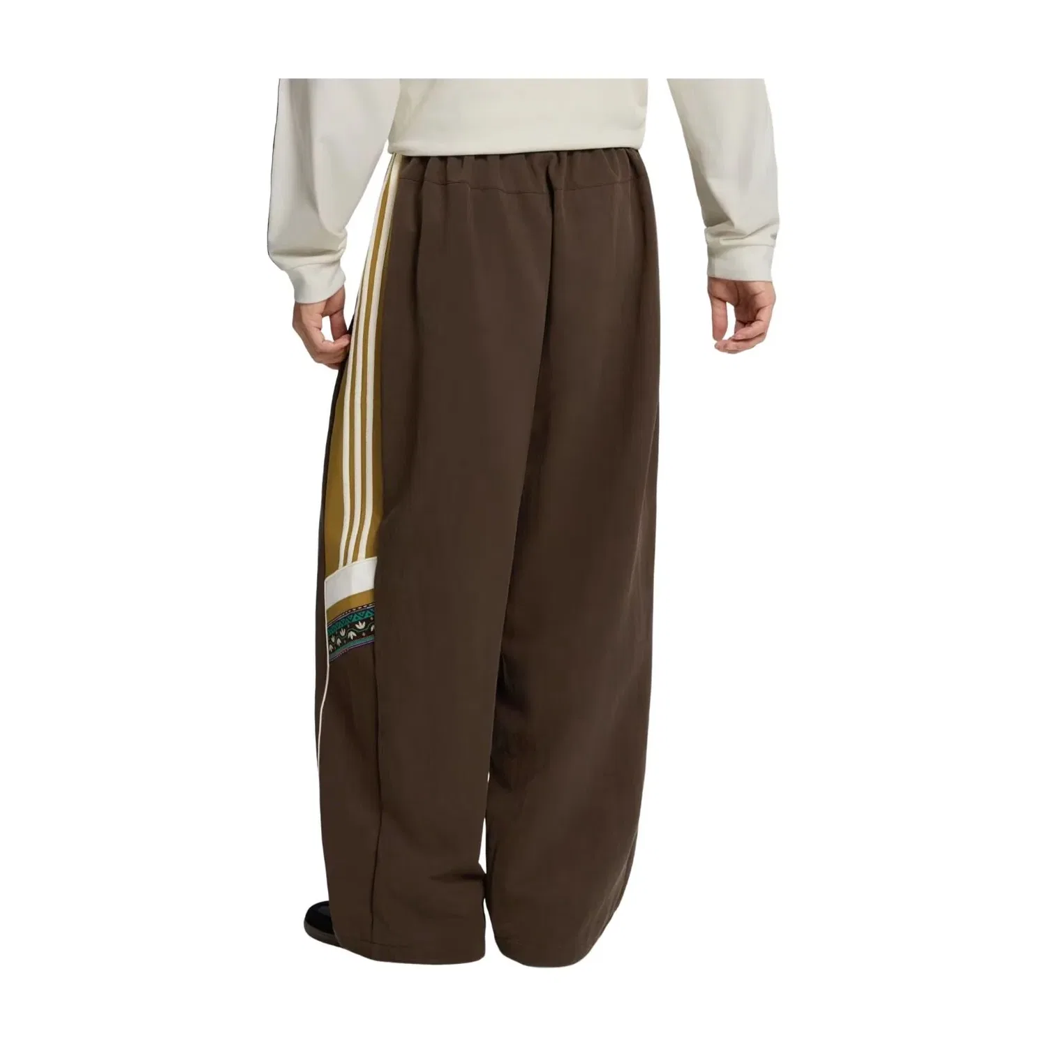 Мужские брюки Toc Track Pant Asia Sizing 'Brown' adidas, коричневый — фото 4