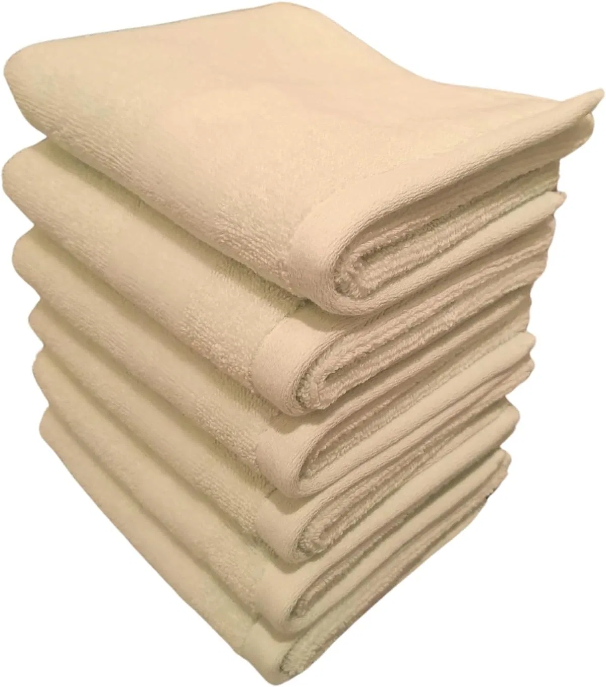 Махровое полотенце, Cotton, Maisonette, Набор 6 шт, 30x50 см, Beige — фото 3
