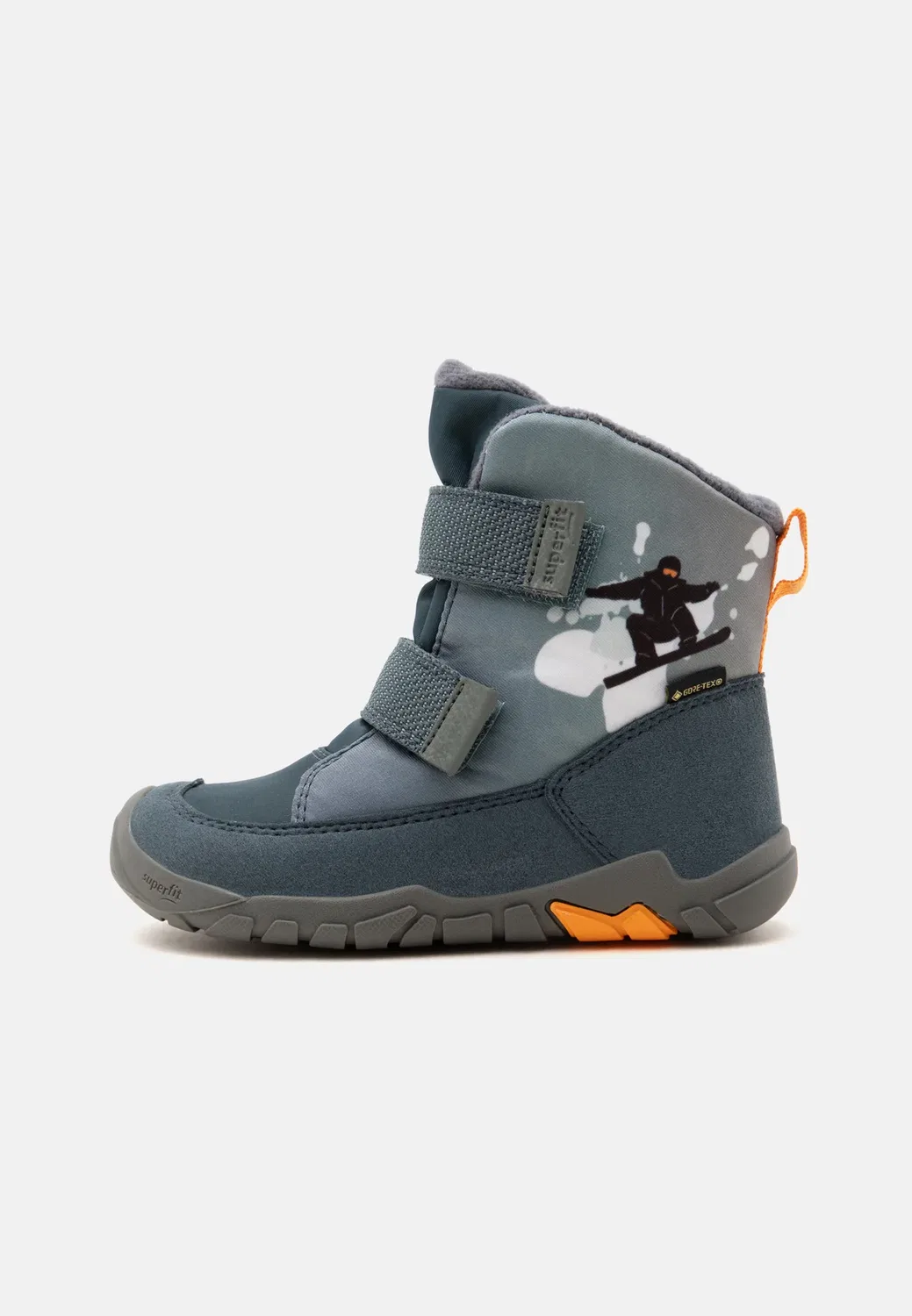 Босоножки Gore-Tex Trace - зимние ботинки Superfit, Blau/Orange
