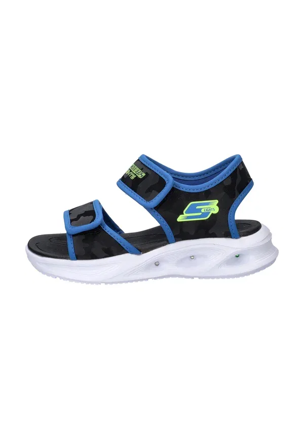 Сандалии с принтом Sola Glow Kids Skechers, черный