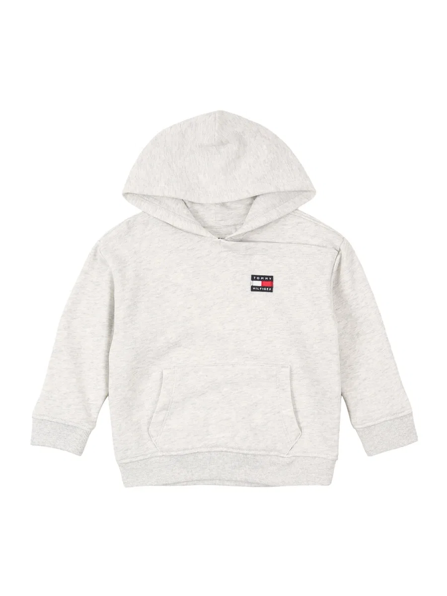 Толстовка TOMMY HILFIGER 'HERITAGE' светло-серого цвета