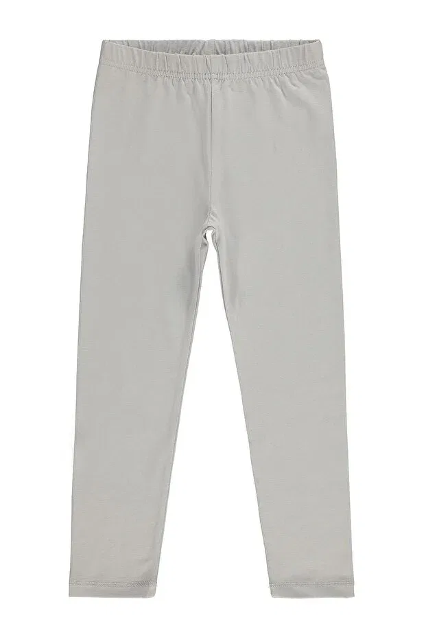 Детские леггинсы для девочек хлопковые Basic Civil Girls, Gray