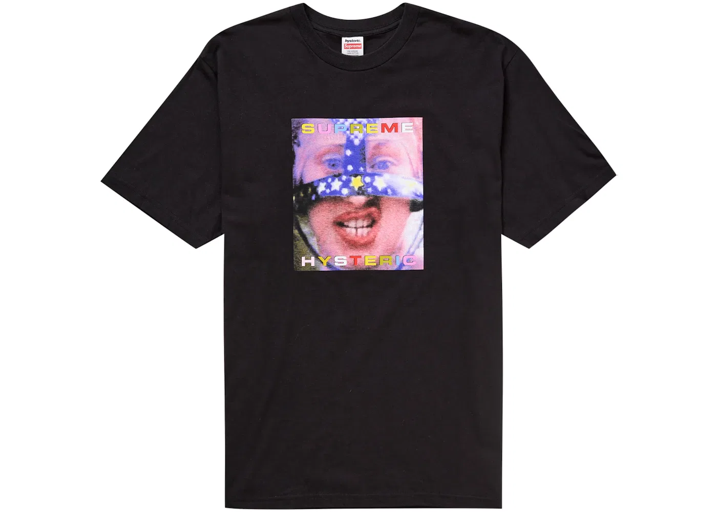 Мужская футболка с принтом Supreme Hysteric Glamour Headcase Tee, Black