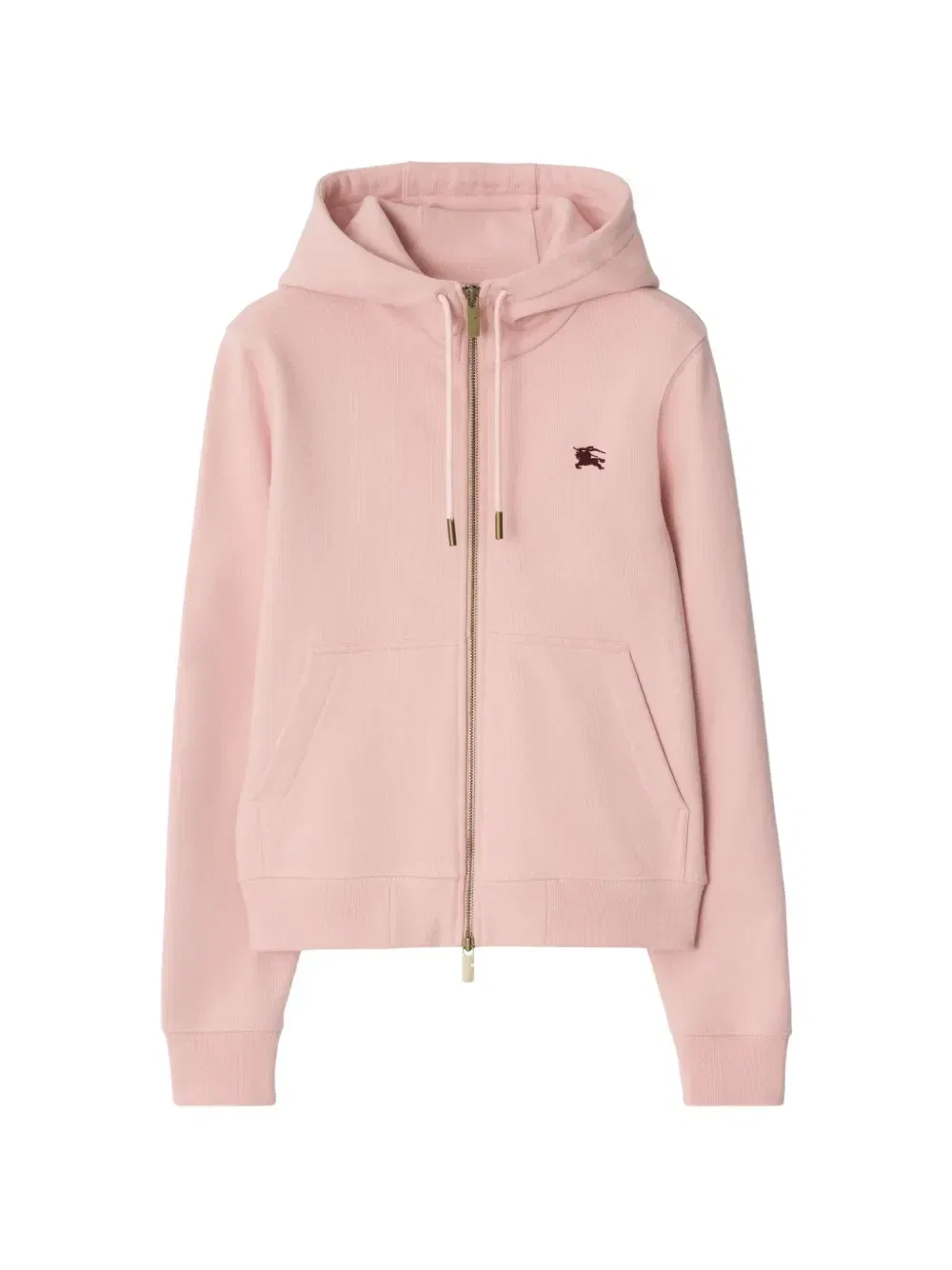 Худи Knight на молнии Burberry, розовый