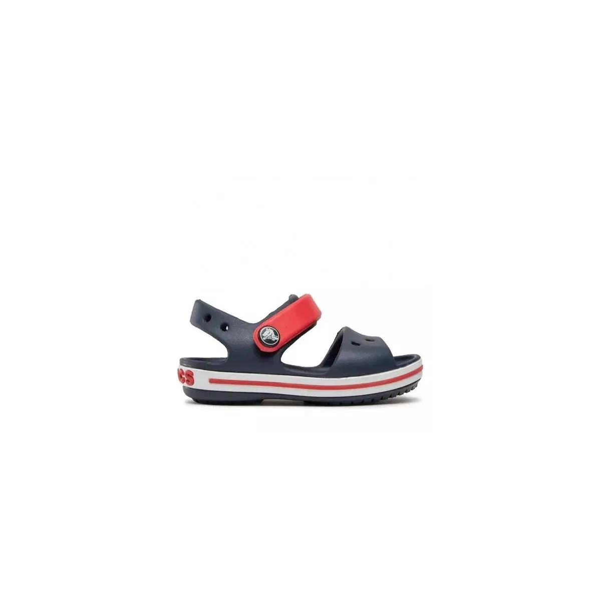 Детские сандалии из каучука Crocs CRACBAND SANDAL, Dunkelblau Rot