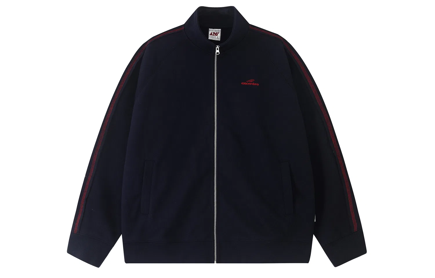 Детская толстовка с воротником-стойкой F426, Navy Blue