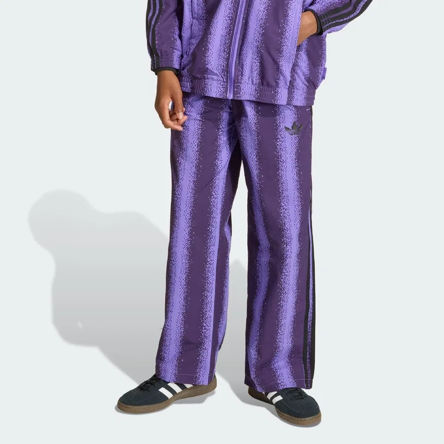 Брюки спортивные свободного кроя Minecraft Slim Fit adidas Originals, Фиолетовый