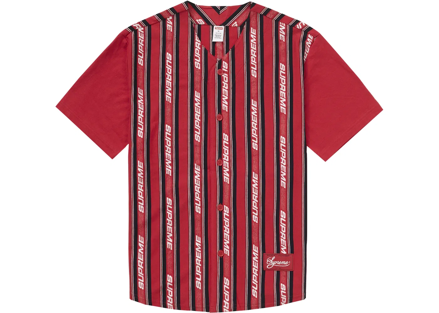 Мужская джерси с принтом Supreme Jersey, Красный