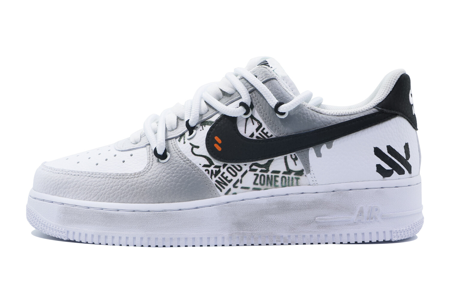 

Обувь для скейтбординга Nike Air Force 1 унисекс, Black/White