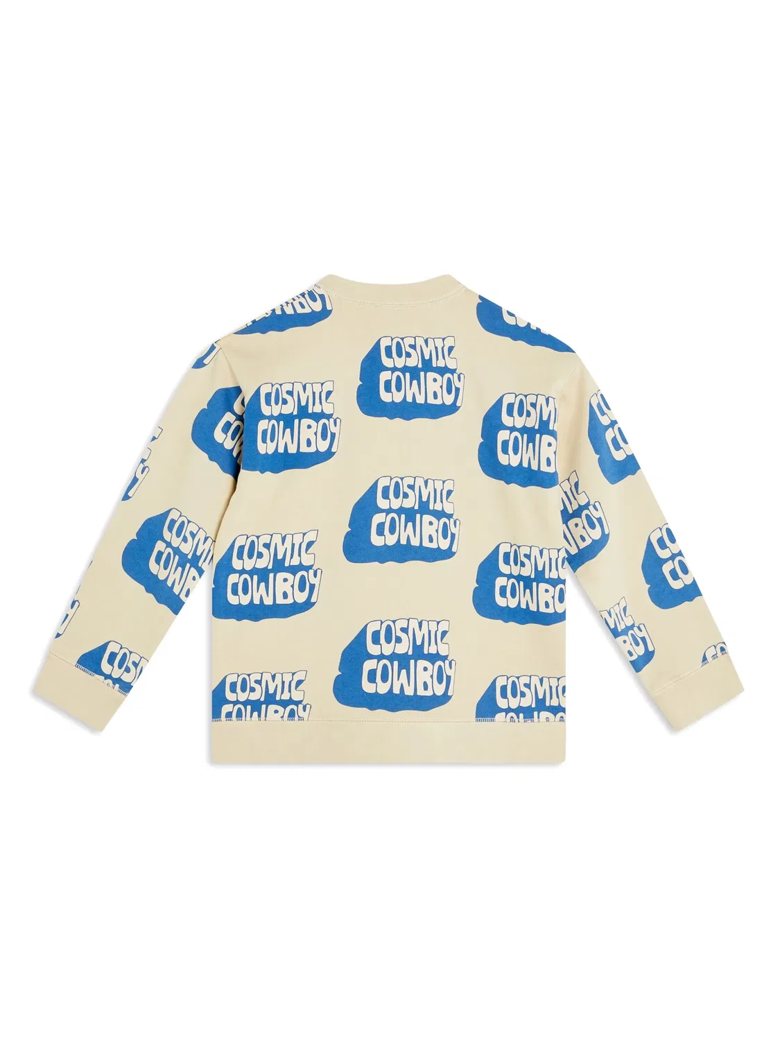 Толстовка Cosmic Cowboy Stella McCartney, светло-бежевый/королевский синий — фото 2