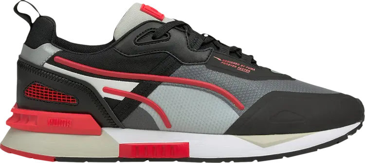 

Кроссовки Puma Mirage Tech Black High Risk Red, черный