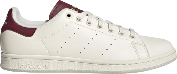 

Кроссовки Adidas Stan Smith 'Off White Collegiate Burgundy', кремовый, Бежевый, Кроссовки Adidas Stan Smith 'Off White Collegiate Burgundy', кремовый