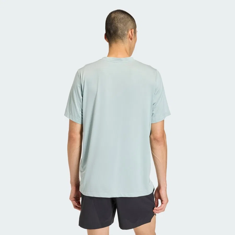 Футболка с коротким рукавом D4T Essentials adidas, Светло-зеленый — фото 2