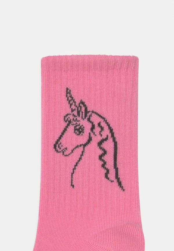 Носки с единорогами Scottish unicorns unisex 2 pack Mini Rodini, розовый — фото 3