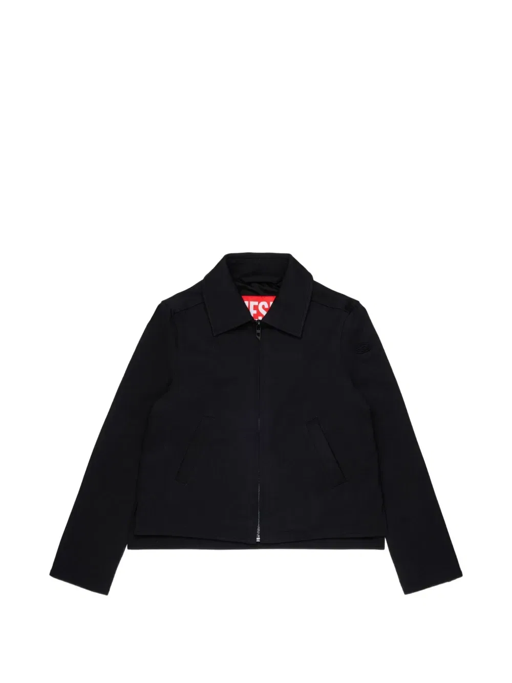 Кардиган на молнии Diesel Kids, черный