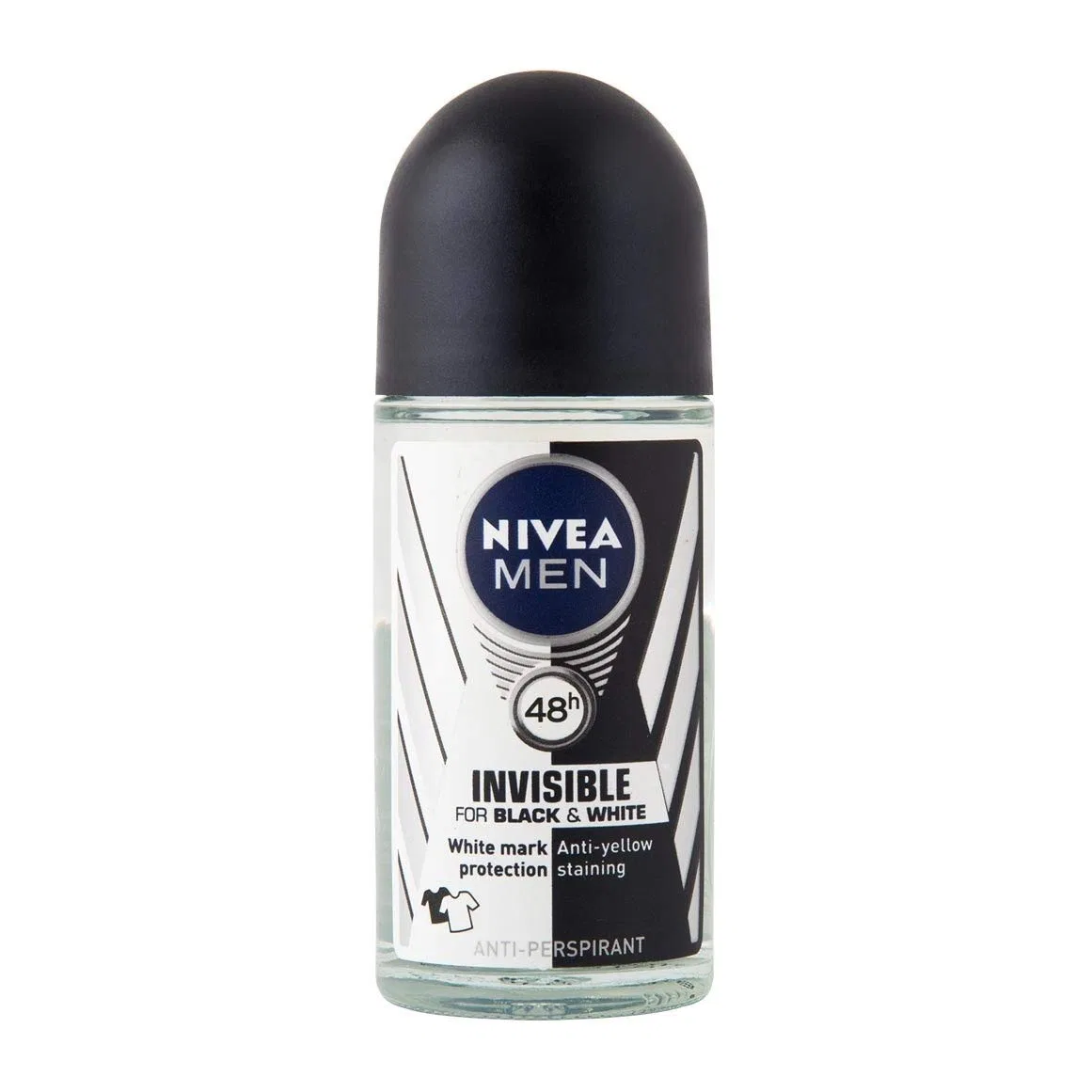 Дезодорант-ролик Nivea Invisible for Black & White, набор 6 шт., 300 мл