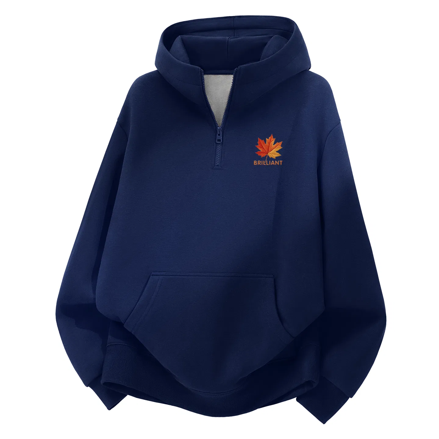 Детский свитшот на молнии безрукавка MINISO, Navy Blue