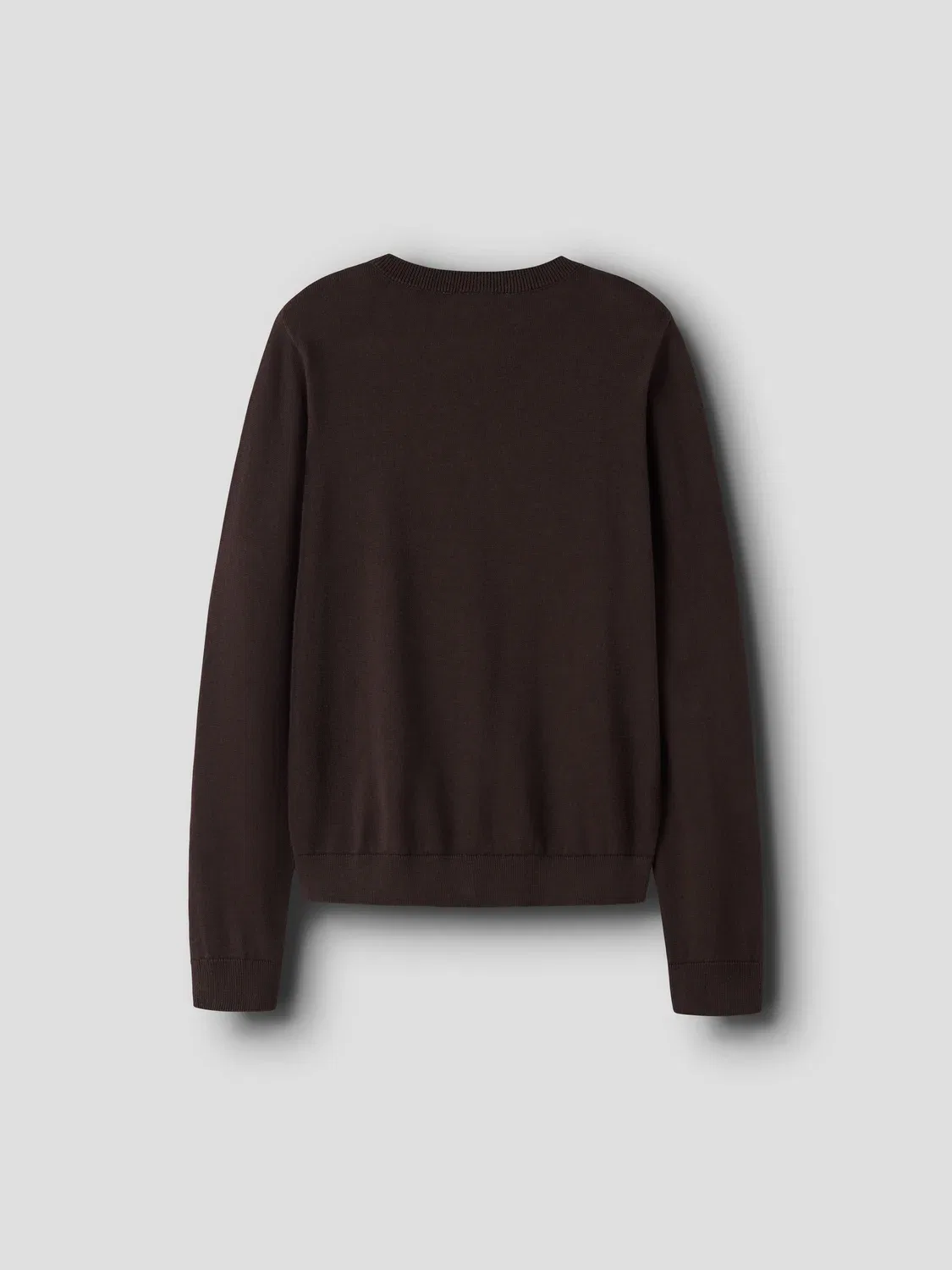 Кардиган вязаный с длинным рукавом NKFVALANE LS KNIT CARD Name It, сливовый — фото 3
